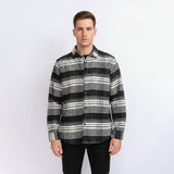 قميص كاروهات رجالي جوخ الوان متعددة شتوي من دابليو اس اتش - WSH-109