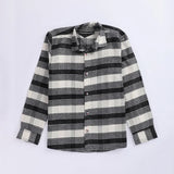 قميص كاروهات رجالي جوخ الوان متعددة شتوي من دابليو اس اتش - WSH-114