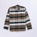 قميص كاروهات رجالي جوخ الوان متعددة شتوي من دابليو اس اتش - WSH-115