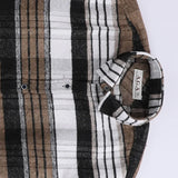 قميص كاروهات رجالي جوخ الوان متعددة شتوي من دابليو اس اتش - WSH-115