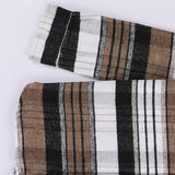 قميص كاروهات رجالي جوخ الوان متعددة شتوي من دابليو اس اتش - WSH-115