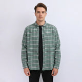 قميص كاروهات رجالي جوخ الوان متعددة شتوي من دابليو اس اتش - WSH-118