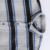 قميص كاروهات رجالي جوخ الوان متعددة شتوي من دابليو اس اتش - WSH-121