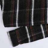 قميص كاروهات رجالي جوخ الوان متعددة شتوي من دابليو اس اتش - WSH-124