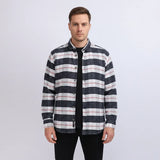 قميص كاروهات رجالي جوخ الوان متعددة شتوي من دابليو اس اتش - WSH-125