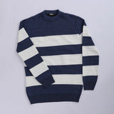 بلوفر مطبوع رجالي عجينه الوان متعددة شتوي من دابليو اس اتش - WSH-13