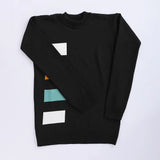 بلوفر مطبوع رجالي عجينه الوان متعددة شتوي من دابليو اس اتش - WSH-14