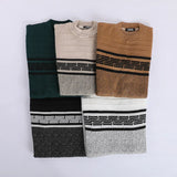 بلوفر مطبوع رجالي عجينه الوان متعددة شتوي من دابليو اس اتش - WSH-16