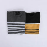 بلوفر مطبوع رجالي عجينه الوان متعددة من دابليو اس اتش - WSH-22