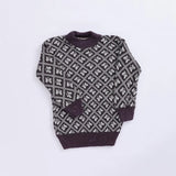 بلوفر تريكو اولادي عجينه الوان متعددة شتوي من دابليو اس اتش - WSH-28