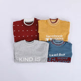 بلوفر مطبوع اولادي عجينه الوان متعددة شتوي من دابليو اس اتش - WSH-29