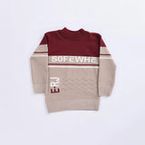 بلوفر مطبوع اولادي عجينه الوان متعددة شتوي من دابليو اس اتش - WSH-30