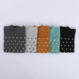 بلوفر مطبوع اولادي عجينه الوان متعددة شتوي من دابليو اس اتش - WSH-34