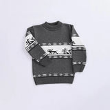 بلوفر مطبوع اولادي عجينه الوان متعددة شتوي من دابليو اس اتش - WSH-35