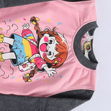 ترنج مطبوع قطعتين بناتي ميلتون الوان متعددة من دابليو اس اتش - WSH-77