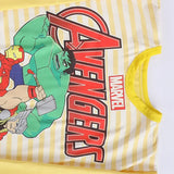 ترنج مطبوع قطعتين بناتي فايبر مكستر الوان متعددة من دابليو اس اتش - WSH-81