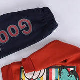 ترنج مطبوع قطعتين اولادي ميلتون الوان متعددة من دابليو اس اتش - WSH-87