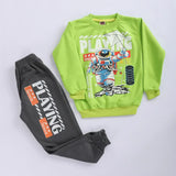 ترنج مطبوع قطعتين اولادي ميلتون الوان متعددة من دابليو اس اتش - WSH-91