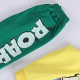 ترنج مطبوع قطعتين اولادي ميلتون الوان متعددة من دابليو اس اتش - WSH-92