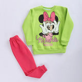 ترنج مطبوع قطعتين بناتي ميلتون الوان متعددة من دابليو اس اتش - WSH-93