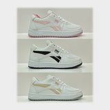 حذاء سنيكرز حريمى فوندي جلد إسكاي مستورد ونعل PVC حقن الوان متعددة جميع المواسم من الشماع 2024-X-23