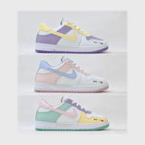 حذاء سنيكرز حريمى فوندي جلد إسكاي مستورد ونعل PVC حقن الوان متعددة جميع المواسم من الشماع 2024-X-60