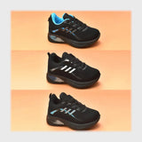 حذاء سنيكرز اطفالى فوندي تريكو خيط مستورد ونعل PVC حقن الوان متعددة جميع المواسم من بري باندا - XH46