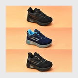 حذاء سنيكرز اطفالى فوندي تريكو خيط مستورد ونعل PVC حقن الوان متعددة جميع المواسم من بري باندا - XH49