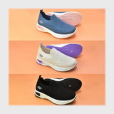 حذاء سنيكرز حريمى فوندي تريكو خيط مستورد ونعل PVC حقن الوان متعددة جميع المواسم من بري باندا - XP289