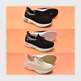 حذاء سنيكرز حريمى فوندي تريكو خيط مستورد ونعل PVC حقن الوان متعددة جميع المواسم من بري باندا - XP291