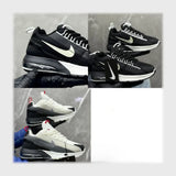 حذاء سنيكرز رجالى فوندي جلد اسكاى مستورد ونعل PVC حقن ألوان متعددة جميع المواسم من روما - YS-5