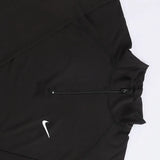 سويتشيرت نص سوسته مطبوع رياضي حريمى ستريتش لاميه اسود شتوي من يوجا - Yoga-1