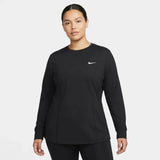 سويتشيرت رقبة دائريه مطبوع رياضي حريمى ستريتش لاميه اسود شتوي من يوجا - Yoga-3