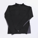 سويتشيرت نص سوسته مطبوع رياضي حريمى ستريتش لاميه اسود شتوي من يوجا - Yoga-4