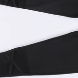 بنطلون شبكة رياضي حريمى ستريتش لاميه اسود شتوي من يوجا - Yoga-6