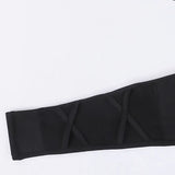 بنطلون شبكة رياضي حريمى ستريتش لاميه اسود شتوي من يوجا - Yoga-6