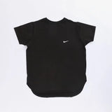 تيشيرت نص كم رياضي حريمى ستريتش لاميه اسود شتوي من يوجا - Yoga-8