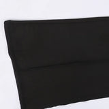 بنطلون وايد ليج رياضي حريمى ستريتش لاميه اسود شتوي من يوجا - Yoga-9