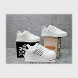 حذاء  سنيكرز رجالى فوندي جلد إسكاي مستورد ونعل PVC حقن الوان متعددة جميع المواسم من إس آند كيه يويو ميكس - Z-1129N