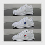 حذاء سنيكرز حريمى فوندي جلد إسكاي مستورد ونعل PVC حقن الوان متعددة جميع المواسم من نيو لوك - Z25791