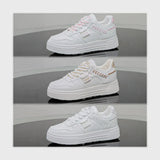 حذاء سنيكرز حريمى فوندي جلد إسكاي مستورد ونعل PVC حقن الوان متعددة جميع المواسم من نيو لوك - Z25817