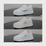 حذاء سنيكرز حريمى فوندي جلد إسكاي مستورد ونعل PVC حقن الوان متعددة جميع المواسم من نيو لوك - Z25829