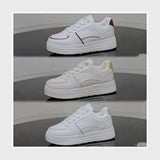 حذاء سنيكرز حريمى فوندي جلد إسكاي مستورد ونعل PVC حقن الوان متعددة جميع المواسم من نيو لوك - Z25834