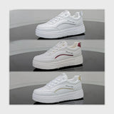 حذاء سنيكرز حريمى فوندي جلد إسكاي مستورد ونعل PVC حقن الوان متعددة جميع المواسم من نيو لوك - Z25836