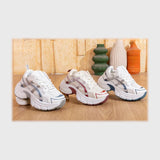 حذاء سنيكرز بناتى فوندي جلد إسكاي مستورد ونعل PVC حقن الوان متعددة جميع المواسم من بيكو - a-209