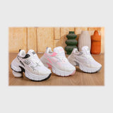 حذاء سنيكرز بناتى فوندي جلد إسكاي مستورد ونعل PVC حقن الوان متعددة جميع المواسم من بيكو - a-250