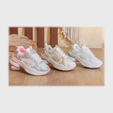 حذاء سنيكرز بناتى فوندي جلد إسكاي مستورد ونعل PVC حقن الوان متعددة جميع المواسم من إس آند كيه يويو ميكس - a-358nbs2