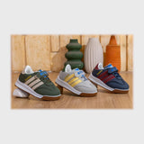 حذاء سنيكرز اطفالى فوندي جلد إسكاي مستورد ونعل PVC حقن الوان متعددة جميع المواسم من بيكو - a-4035