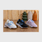 حذاء سنيكرز اطفالى فوندي جلد إسكاي مستورد ونعل PVC حقن الوان متعددة جميع المواسم من بيكو - a-4036