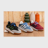 حذاء سنيكرز اطفالى فوندي جلد إسكاي مستورد ونعل PVC حقن الوان متعددة جميع المواسم من بيكو - a-5033